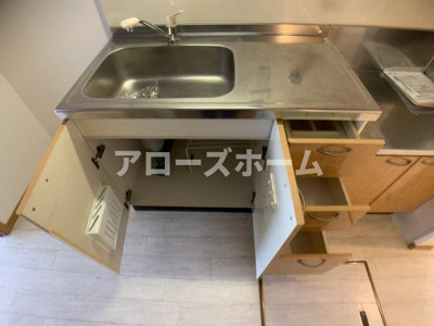 【キッチン】 | リバーサイド安藤 | ※室内写真は前回募集の1階住戸につきイメージです