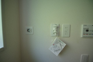 【内観：施工例】 | 【仲介手数料無料！！】稲城市若葉台1丁目　新築戸建て（全9区画）4号棟 5580万円 | ガス乾燥機用のガス栓