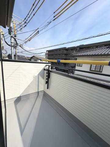 【バルコニー】 | 福岡市南区若久6丁目　1号棟（全3棟）【仲介手数料無料・0円】 | 現地写真。