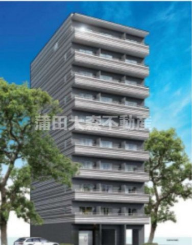 リヴシティ大森町の外観パース