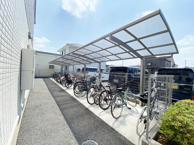 エーデルハイムDのその他共用部分|駐輪場！