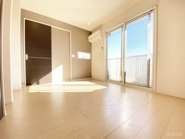 エーデルハイムDの寝室|オールフローリングです！