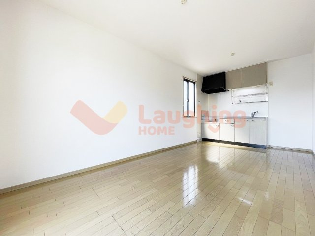 ガーデニアⅡの居間・リビング|ゆったりとしたリビングです