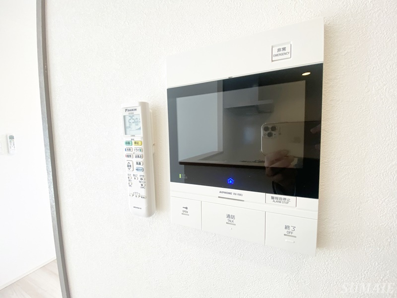 S-RESIDENCE王子enableのセキュリティ|モニター付きインターホン☆