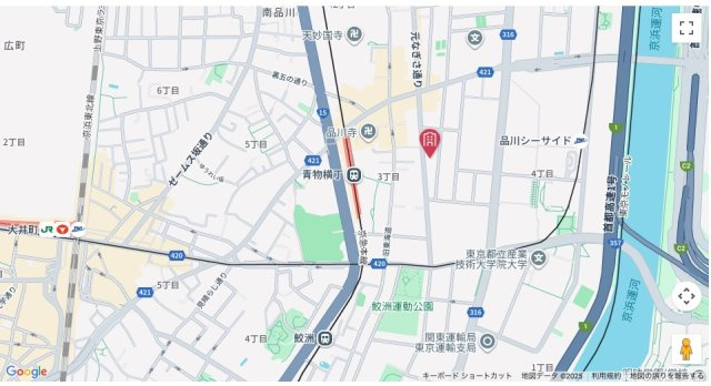 【地図】 | ★仲介手数料無料★秀和東品川レジデンス（フルリノベーション済み）