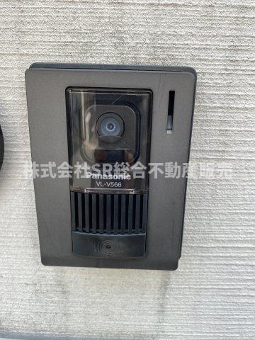 衣摺4丁目中古戸建の防犯設備|モニター付きインターホンがあり女性やお子様にも安心です！