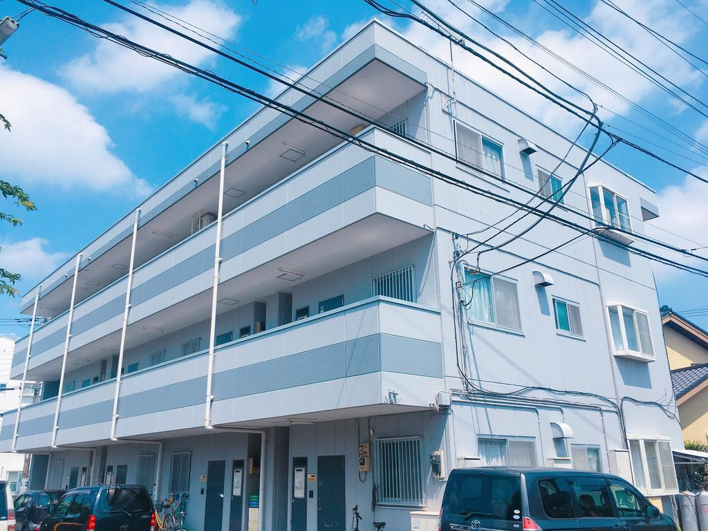 スカイヒルハイツの外観|現地集合でのご案内OKです!(^^)!