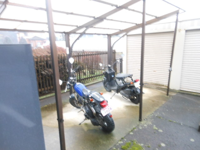 シティーハイツ　すみれＡ棟のその他共用部分|バイク置き場