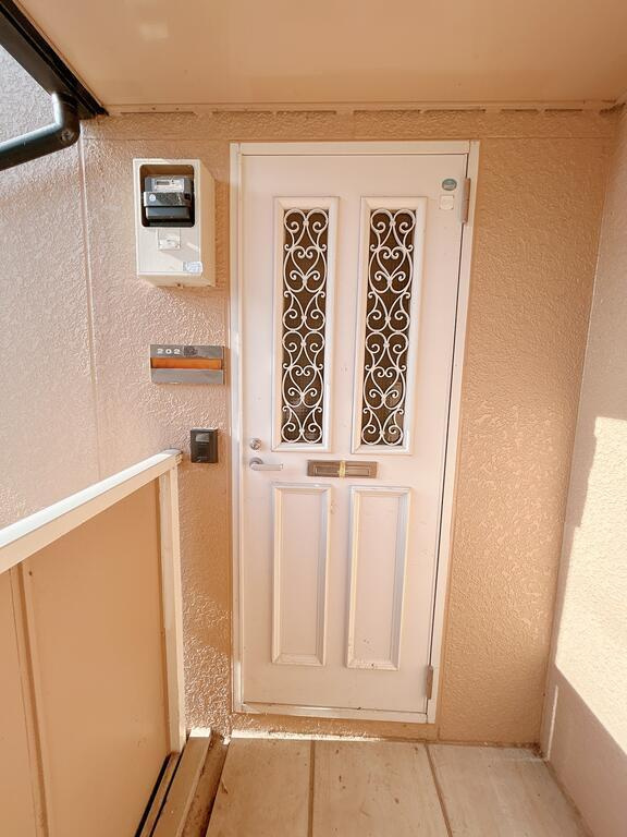 前橋市緑が丘町のアパートの外観