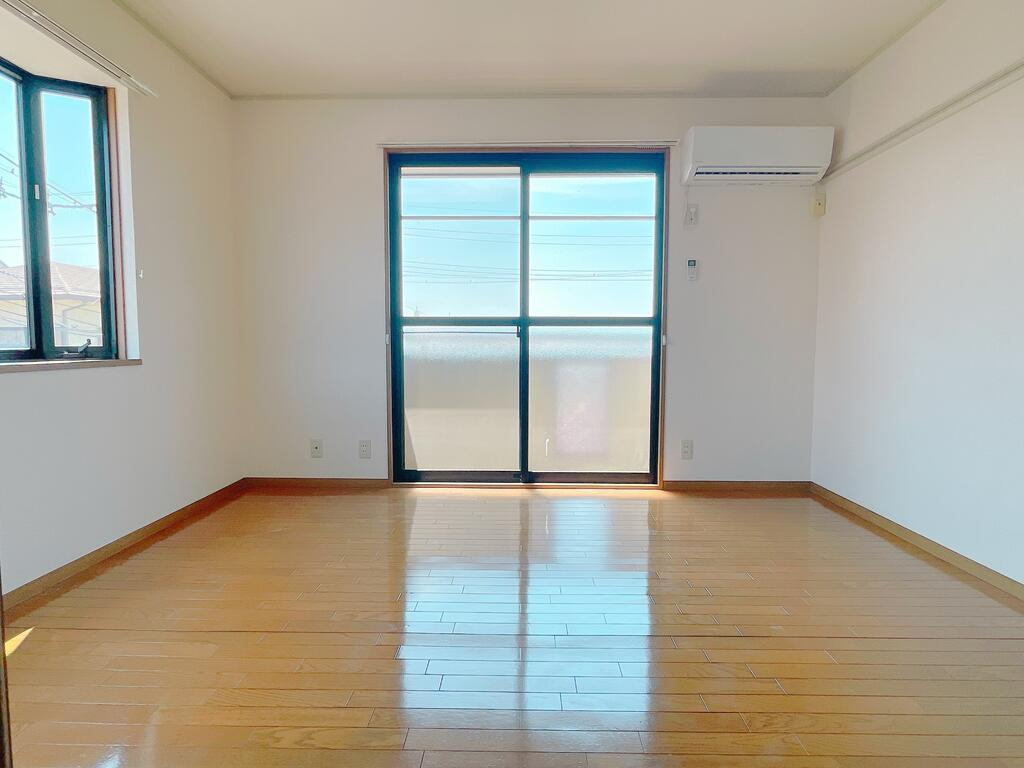 前橋市下細井町のアパートの展望