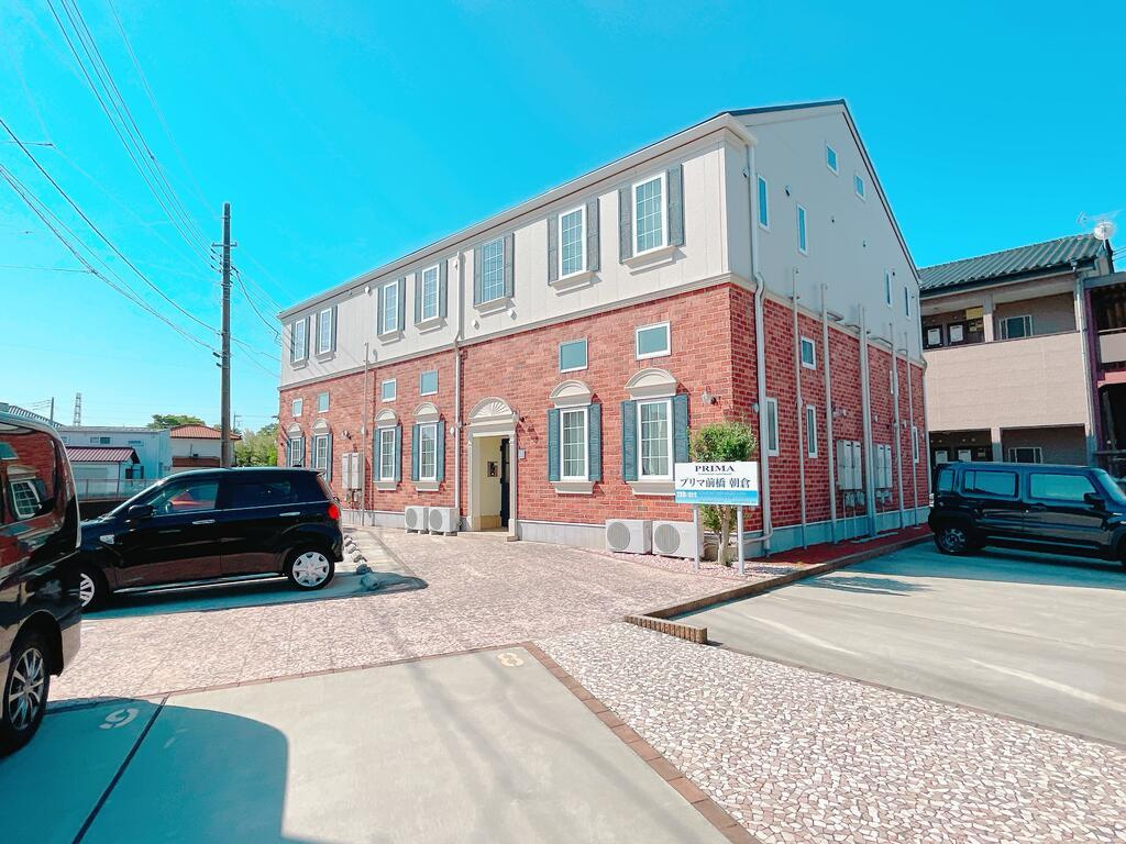 前橋市朝倉町４丁目のアパートの外観|現地集合でのご案内OKです!(^^)!