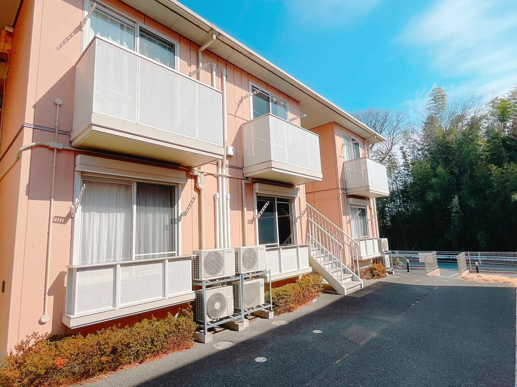 前橋市上細井町のアパートの外観