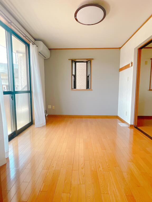 Ⅲ大嶋レジデンスCの展望|南西洋間です。