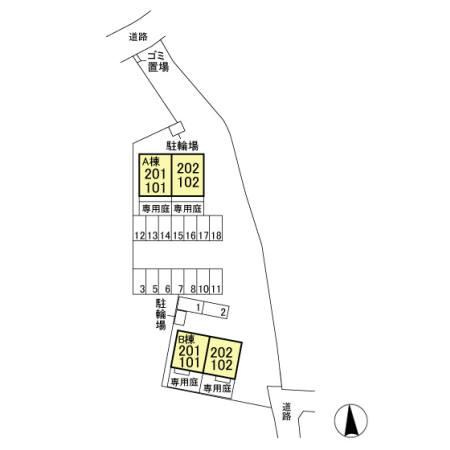 ノーブルシャインBの外観
