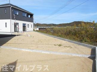 【庭】 | 西郷村米堀川向新築一戸建て4棟 | お庭です