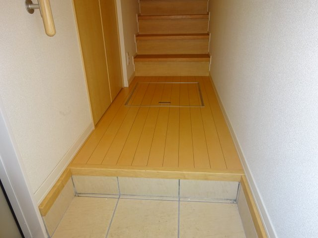 セレーナＡの玄関