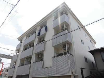 【外観】 | メゾン鳩ヶ瀬 | タイル貼りのきれいな外観です