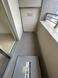 アビティ江坂のバルコニー|バルコニー付きです