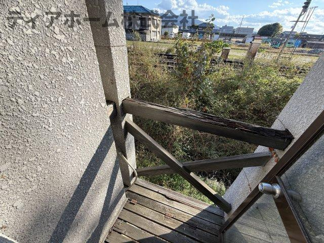 チェルマットハイツのバルコニー|陽当たり良好なバルコニーです