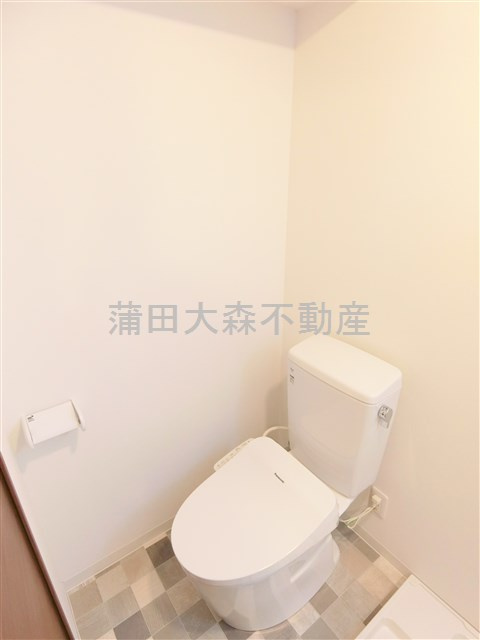 ファブール蒲田のトイレ|温水洗浄便座付きのトイレ