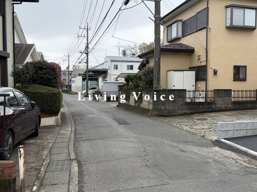 【前面道路含む現地写真】 | 【仲介手数料０円】厚木市関口第17　新築一戸建て | 厚木市関口第17　新築一戸建て