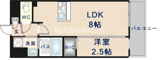 【間取り】 | Luxe玉造南