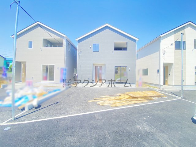 所沢市久米・全3棟　新築一戸建　2号棟　～駐車並列2台～の外観|建物完成いたしました！是非直接ご覧になってみませんか！！