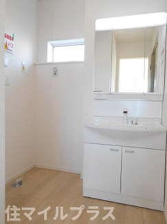 【独立洗面台】 | 西郷村米堀川向新築一戸建て4棟 | 独立洗面台です