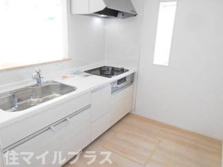 【キッチン】 | 西郷村米堀川向新築一戸建て4棟 | 使いやすいキッチンです