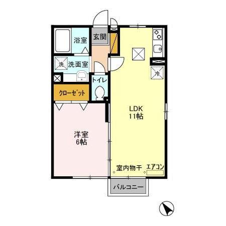 アメージング Ａ・Ｂの間取り