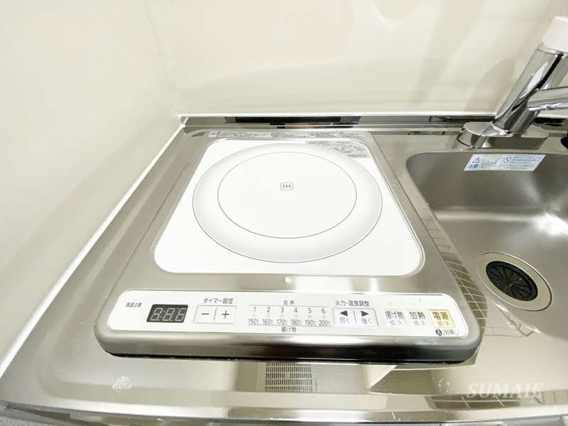 マーレ十条のキッチン|IHコンロ完備☆