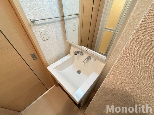 メゾンアウローラの洗面所