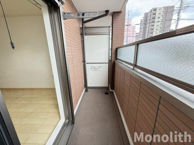 メゾンアウローラのバルコニー