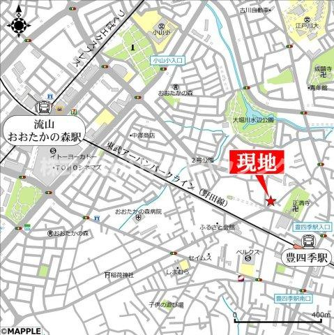 ルピナス　Ｂ棟の周辺