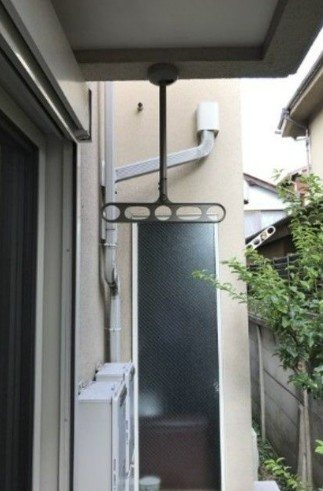 グレイス代々木のバルコニー