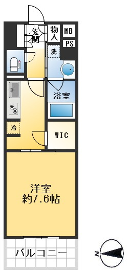 アビティ江坂の間取り