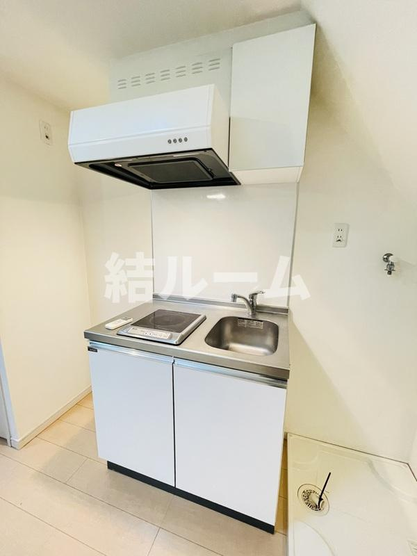 板橋区板橋２丁目のアパートのキッチン
