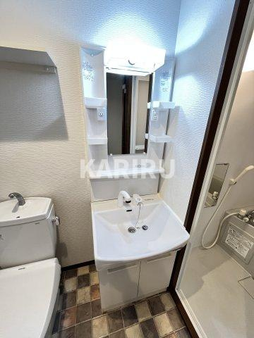 ウインズコート城東中央の洗面所