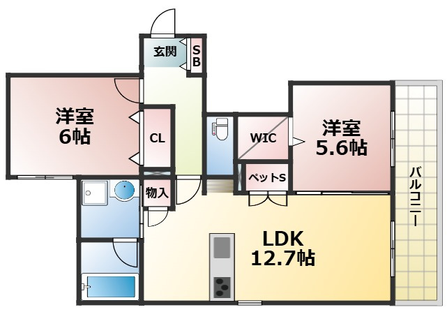 SERPIENTEの間取り