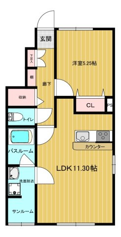 START Bの間取り
