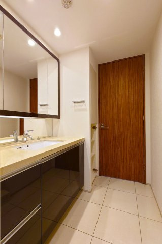 オープンレジデンシア代々木ザ・ハウスの独立洗面台