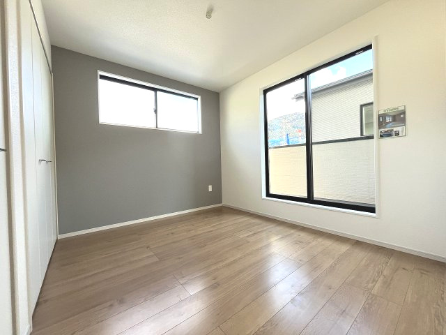 【寝室】 | 大野城市乙金東1丁目2期・3期　1号棟（全3棟）【仲介手数料無料・0円】 | 施工例。施工例は完成時と異なる場合があります。