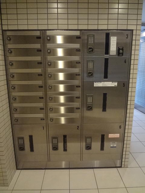 朝日リーゼのその他共用部分|★メールボックス、宅配ボックス★