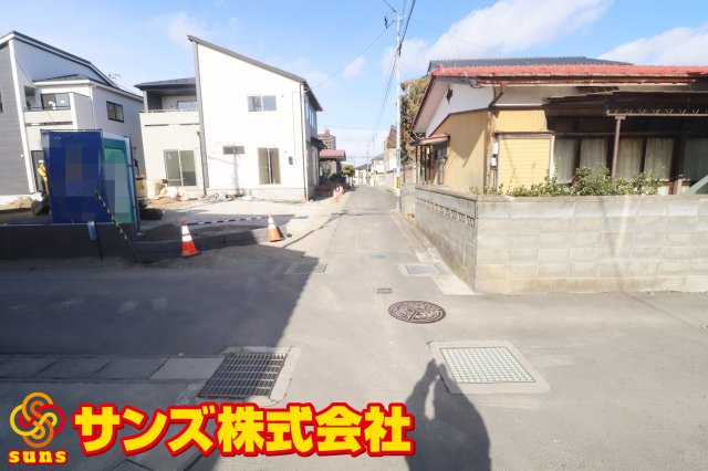 郡山市小原田２丁目　　　1号棟　　　小原田小学校、小原田中学区の外観|東側前面道路