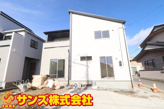 郡山市小原田２丁目　　　1号棟　　　小原田小学校、小原田中学区の外観|南側から見た外観