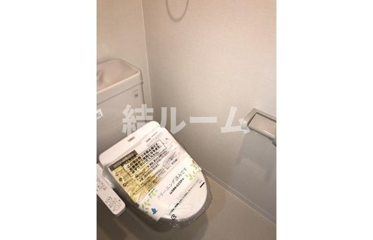 板橋区東山町の賃貸マンションのトイレ