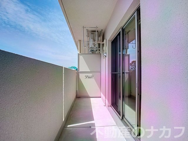 ソルーナ松橋のバルコニー