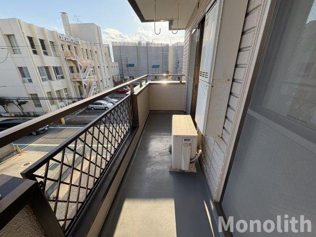 フェロービレッジのバルコニー