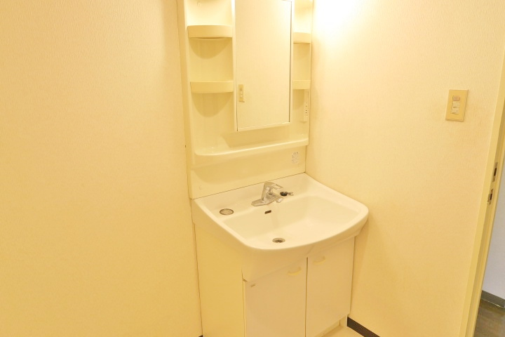 リヴェール川口の独立洗面台