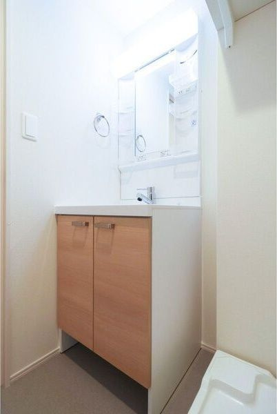 プレミアムテラスあびこの洗面所